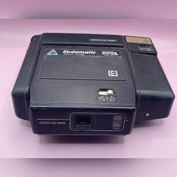 Kodamatic 970L Instant Camera Electronic Flash Untested Vintage - Picture 1 of 6